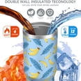 thumbnail image 3 of Modern 30oz Handheld Travel Tumbler with Handle – Double Wall Stainless Steel Insulated Cup, Flip Straw Lid, Leak-Proof & BPA-Free for Hot and Cold Drinks – Durable Coffee & Juice Mug White, 3 of 7