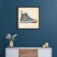 thumbnail image 6 of Empire Art Direct High Top Sneaker Dimensional Collage Framed Graphic Art Under Glass Wall Art, 25" x 25" x 1.4", Ready to Hang, 6 of 6