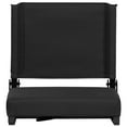 thumbnail image 5 of Emma + Oliver 500 lb. Rated Lightweight Stadium Chair with Handle & Ultra-Padded Seat, Black, 5 of 10