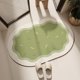 thumbnail image 1 of Xiao Hua Alfombra de baño de felpa peluda y antideslizante, lavable a máquina, con diseño de galletas de matcha, 40,6 x 60,9 cm, 1 of 5