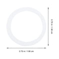thumbnail image 2 of 200pcs Professional Kazoo Flute Diaphragms Plastic Kazoo Flute Films Flute Parts, 2 of 8