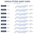 thumbnail image 2 of Fitted Sheet, Light Blue Bedding, Cooling Fitted Sheet, Deep Pocket Fitted Sheet, Cooling Mattress Protector, Stretchy Wrap-Around Dust-Proof Solid Color Ice Silk Bedding Cover, 2 of 5