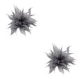 thumbnail image 1 of Jumpingount Broche de plumas exquisitas para mujer, decoración para boda, Halloween Gris 2piezas, 1 of 1