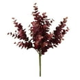 thumbnail image 1 of Vickerman FJ180702 13 in. Burgundy Jade Leaf Spray, 1 of 3