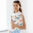 thumbnail image 6 of FORMRS 3 Ring Binder 1.5 inch with Pockets Set of 2 Clip Board 200 Sheets Capacity, Colorful Butterflies, 6 of 8