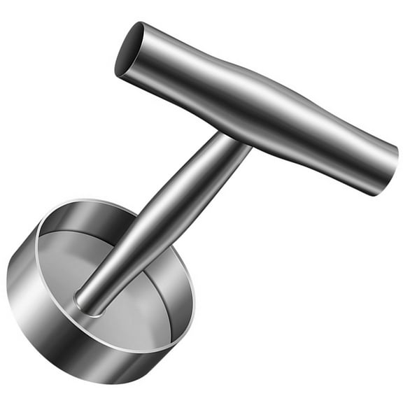 WRISTBIQUE Burger Smasher Tool Stainless Steel Hamburger Patty Maker for Daily Use