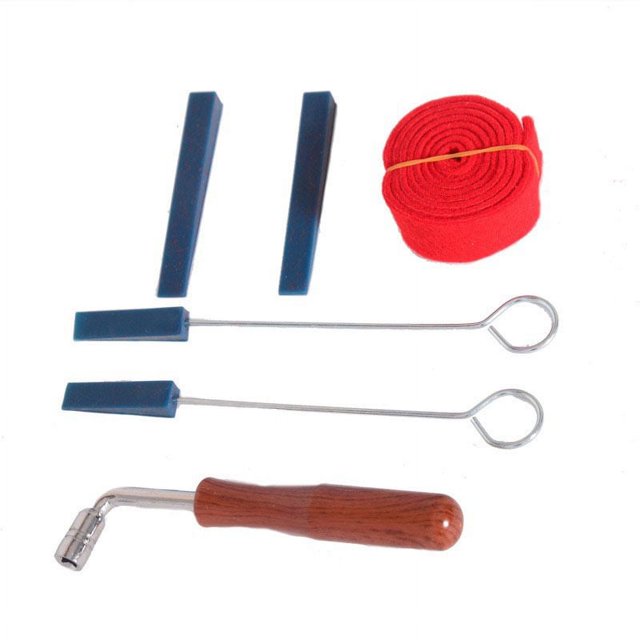Herramienta de afinación de piano, llave simple, juego de 6 piezas de afinación de piano, Accesorios para Instrumentos Musicales, llave para afinar Xu Yi