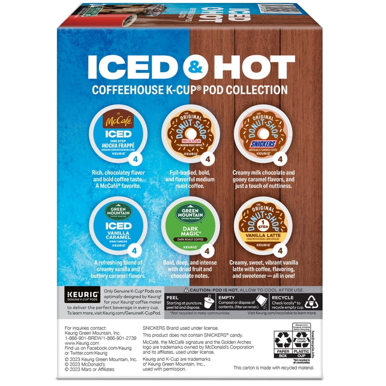 Keurig Iced & Hot Variety Pack, 24 Count - Walmart.com