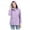 Purple, variant on qucoqpe Rain Jacket Women Lightweight Waterproof Waterproof Windbreaker Striped Climbing Outdoor Hooded Trench Coats