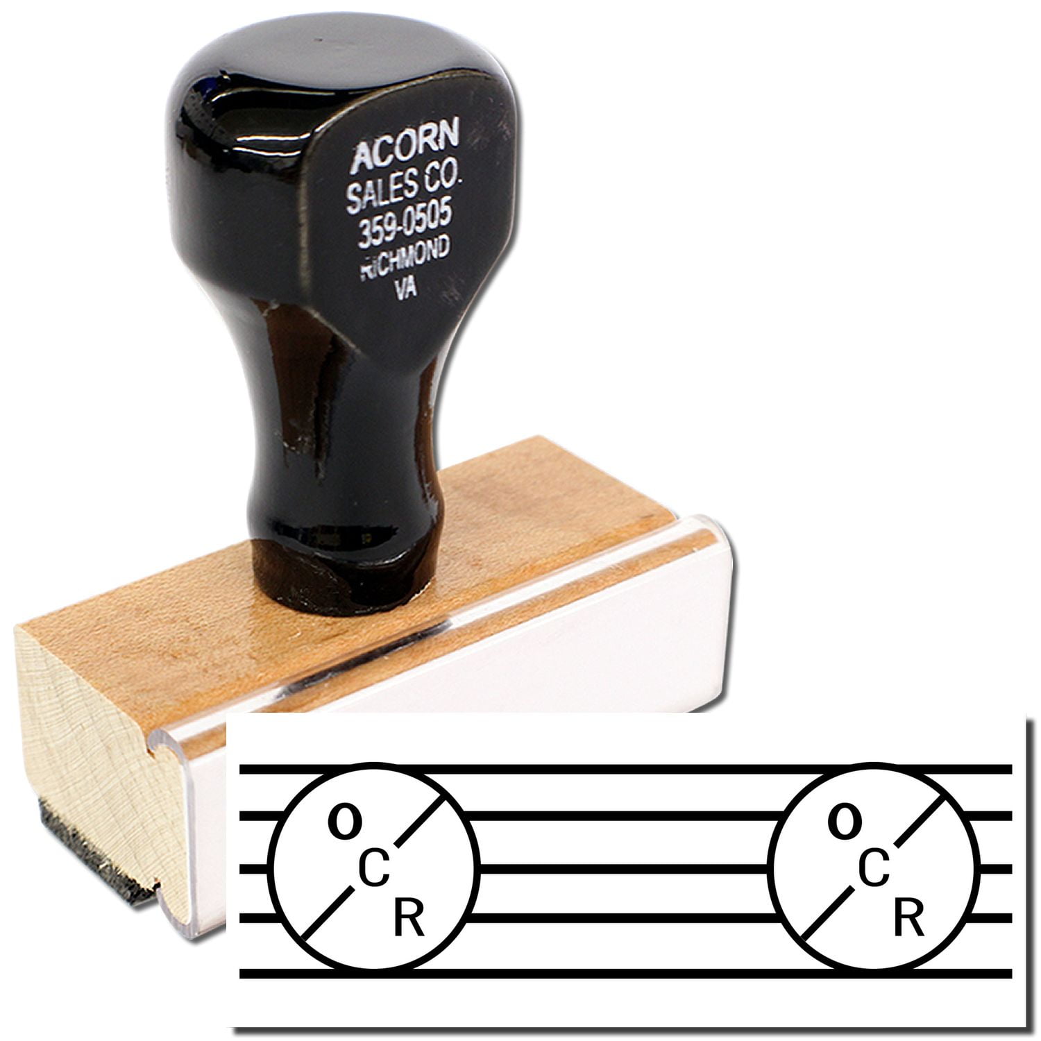 OCR Rubber Stamp, Wooden Handle Rubber Stamp, Laser Engraved Dies