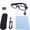 black glasses, variant on 1PC 1080P HD Smart Camera Glasses, Portable Eye-protection DV Video Recorder Glasses, Ultra Clear Recording Eyewear with TF Card Support and Long-lasting Battery Life