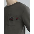 thumbnail image 4 of Bass Creek Outfitters Men's Flame Resistant Long Sleeve Crewneck Knit Top, Sizes M-2XL, 4 of 5