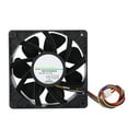 thumbnail image 1 of Cooling Fan, Noise Reduction Strong Heat Dissipation 12V Cooling Fan Cooler Professional Advanced Design  For Industry, 1 of 8