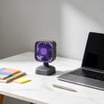 thumbnail image 6 of AuroraX Purple Desk Fans Personal Cooling USB Charging Mini Cooler Lightweight Quiet Adjustable Speeds Strong Airflow Office Table Fan, 6 of 7