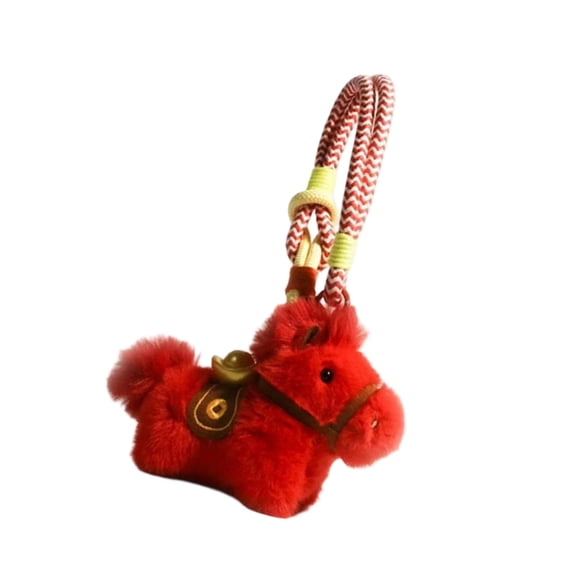 YIEMEEN Multi Use Plush Keychain with Wristlet Design for Phone Handbags Car Attachment