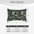 thumbnail image 5 of Binfone Watercolor Floral Standard Size Pillowcase, Long Staple Pure Cotton Envelope Closure Pillow Cover (Pillow core not included),20"x30", 5 of 7
