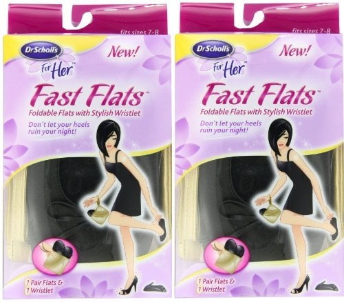 dr scholl's fast flats walmart