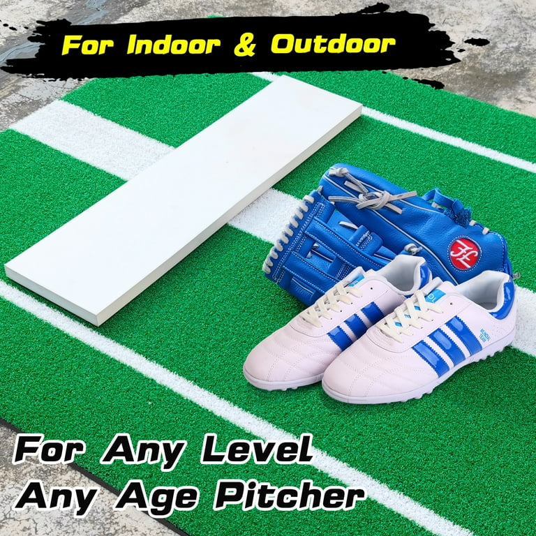 Kapler Portable Slide Baseball and Softball Mat Protective Flooring 10