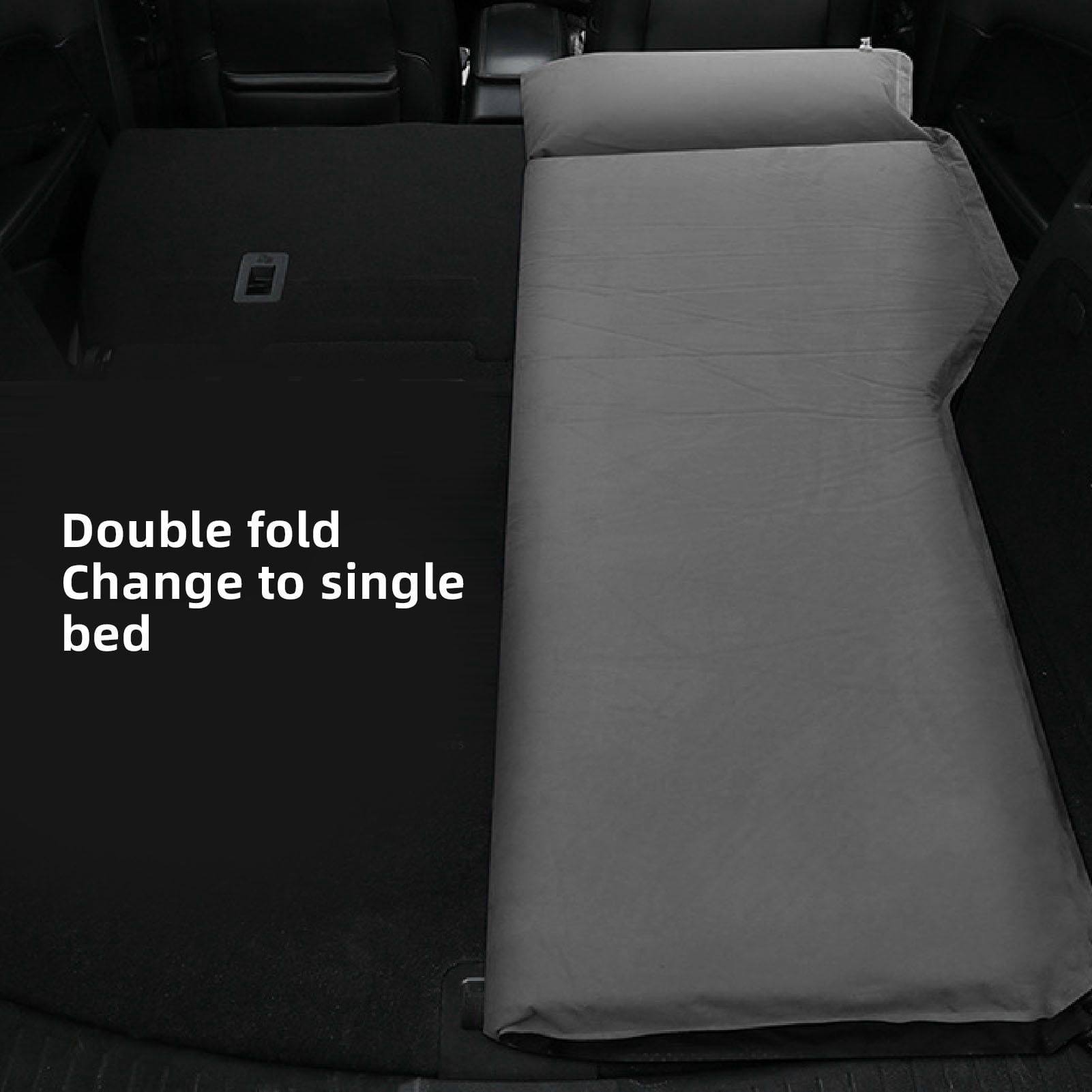 Matelas pliant Neschd - Pour voiture - Avecsac de transport