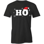 Ho3 T-Shirt | Christmas Holiday Black Tee Gift