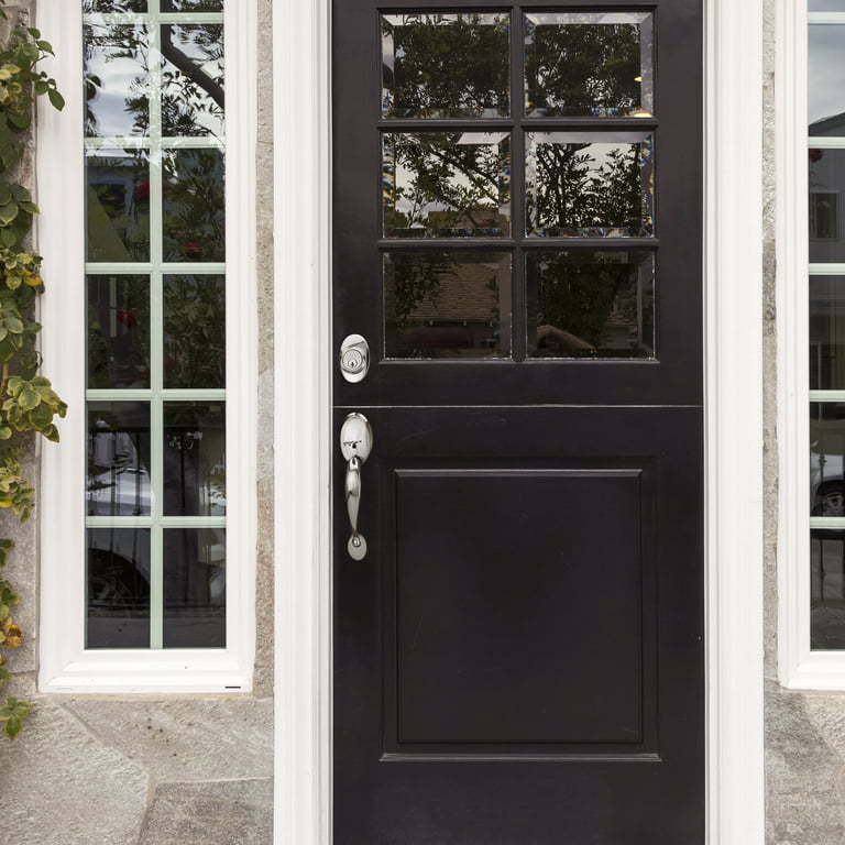 Design House 778928 Cambridge - Pomo de puerta para armario, color negro  mate