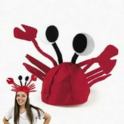Felt Crab Hat - Apparel Accessories - 1 Piece