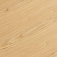 thumbnail image 6 of 40" Oval Coffee Table for Living Room, Mid Century Coffee Table with Sturdy Pedestal, All-Wood Center Table Tea Table for Living Room Apartment, OAK, 6 of 7