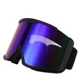 thumbnail image 3 of Ski Goggles Double Layer Anti Fog Windproof Large View   Goggles For Winter Skiing Hiking Climbing, 3 of 8