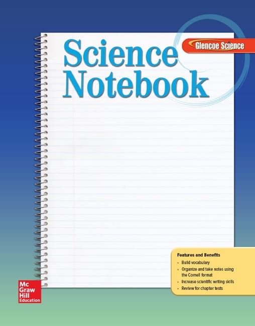 Glencoe Iscience, Level Red, Grade 6, Science Notebook, Student Edition