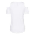 thumbnail image 3 of Boxercraft - New MmF - Women - Women's Cold Shoulder T-Shirt, 3 of 5