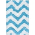 thumbnail image 4 of Safavieh Barcelona Carmella Zigzag Stripes Shag Area Rug, 4 of 7
