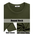 thumbnail image 5 of COOFANDY Mens Short Sets 2 Piece Outfits Summer Casual T Shirts and Shorts Set with Cargo Pockets Athletic Tracksuit, 5 of 6