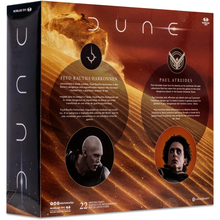 ゆうマクファーレントイズ Dune 2 デューン フェイドラウサハーコネン McFarlane Toys Dune: Part Two Feyd-Rautha Harkonnen and Paul