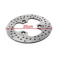 thumbnail image 3 of Disque de Rotor de Frein Arrière Compatible avec SYM JOYRIDE 125 200 EVO JOYRIDE 200 GTS 200 01-14, 3 of 3