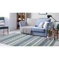 thumbnail image 2 of Liora Manne Cosmos Gypsy Stripe Area Rug Grey Indoor Outdoor 100% Polyester 5x7, 2 of 7