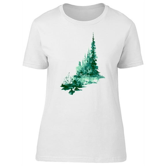 Green Pine Tree Forest Tee Men's -Image by Shutterstock