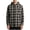 Black, variant on SBYOJLPB Men Fashionable Casual Loose Buttoned Checkered Pocket Long Sleeve Hooded Blouse Shirt