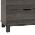 thumbnail image 4 of Dresser with 6 Drawers and Cut Out Pulls, Distressed Gray, 4 of 5