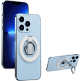 thumbnail image 2 of Magnetic Magsafe Cell Phone Ring Grip Finger Holder for Adjustable Kickstand iPhone 13 12 Pro Max Mini Smartphone Accessories Stand Removable Wireless Charging Compatible with Mag Safe Case, 2 of 5