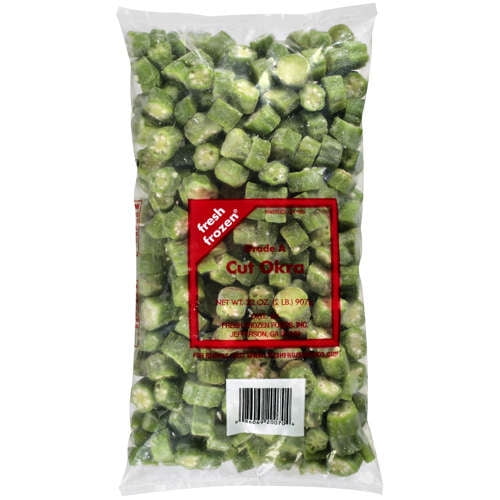 Fresh Frozen Cut Okra, 32 oz