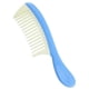 thumbnail image 1 of 2-6 paquetes de plástico de plástico anchos desanimados desanimado peine de cabello sin peine estático azul 3 piezas, 1 of 7