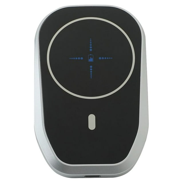 COM1950s Chargeur de Voiture Sans Fil, Support de Chargeur de Voiture Sans Fil, Chargeur Sans Fil Magnétique en Forme de Voiture 15W Support Magnétique Compact Résistance Haute Température, Support de Téléphone de Voiture Chargeur Sans Fil