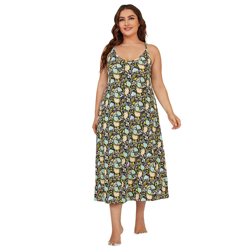 FEREMO Plus Size Nightgown Womens Sleepwear Nightgowns for Women