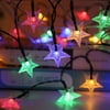 Solar String Lights Outdoor Star Fairy Light Patio Garden Party 5m Multicolor 50 LED