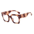 thumbnail image 1 of Adults Unisex Summer Personality Square Retro Wide Leg Multicolor Sunglasses, 1 of 5
