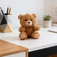 thumbnail image 6 of Kbndieu Teddy Bear Stuffed Animals, Small Brown Teddy Bear Plush Toy Birthday Christmas Valentines Day Gift for Kids Girl Friends, 6 of 7