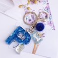 thumbnail image 4 of TRAHOO-Friend Keychain Letter Blue Alphabet R Pendant Keyring for Women Girl, 4 of 4