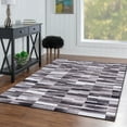 thumbnail image 2 of Linon Laredo Sontag Woven Polyester 6'7"x9'7" Rug in Gray, 2 of 5
