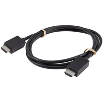 Compatible Standard HDMI Cable (5ft) - PlayStation 5 PS5 (#8000) - Black