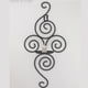 thumbnail image 3 of Ounissouiy Para decoración de bodas, candelabros para el hogar, candelabro de pared colgante de hierro hecho a mano, candelabro, estante, Kits de decoración para fiestas, 3 of 6